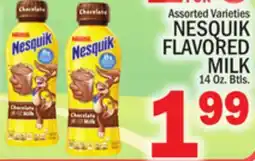 C Town NESQUIK FLAVORED MILK offer