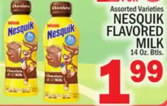 C Town NESQUIK FLAVORED MILK offer