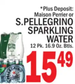 C Town S. PELLEGRINO SPARKLING WATER offer