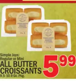 C Town ALL BUTTER CROISSANTS offer