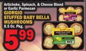 C Town GIORGIO STUFFED BABY BELLA MUSHROOMS offer