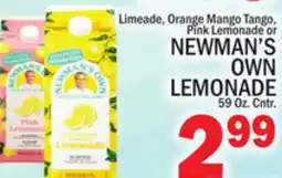 C Town NEWMAN'S OWN LEMONADE offer
