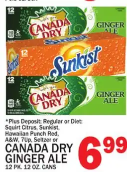 C Town CANADA DRY GINGER ALE offer