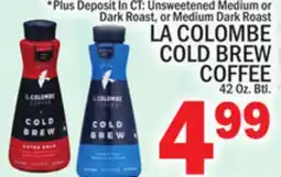 C Town LA COLOMBE COLD BREW COFFEE offer