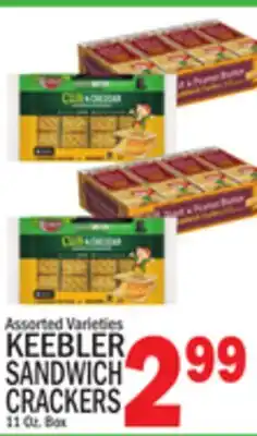 C Town KEEBLER SANDWICH CRACKERS offer