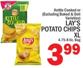 C Town LAY'S POTATO CHIPS XL offer