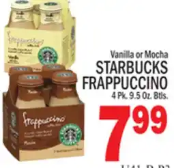 C Town STARBUCKS FRAPPUCCINO offer