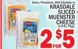 C Town KRASDALE SLICED MUENSTER CHEESE offer