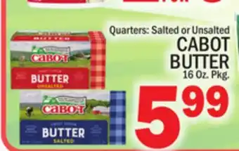 C Town CABOT BUTTER offer