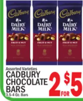C Town CADBURY CHOCOLATE BARS offer