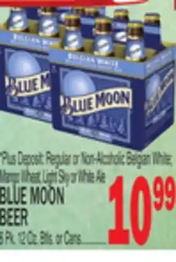 C Town BLUE MOON BEER offer