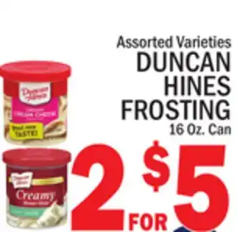 C Town DUNCAN HINES FROSTING offer