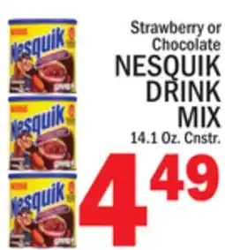 C Town NESQUIK DRINK MIX offer