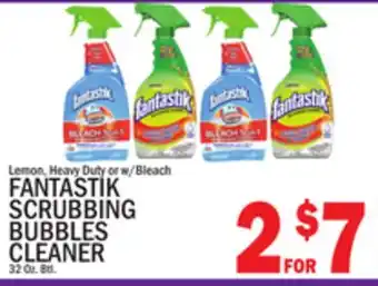 C Town FANTASTIK SCRUBBING BUBBLES CLEANER offer