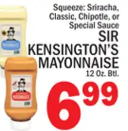 C Town SIR KENSINGTON'S MAYONNAISE offer