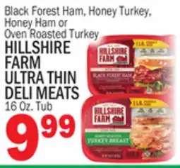 C Town HILLSHIRE FARM ULTRA THIN DELI MEATS offer