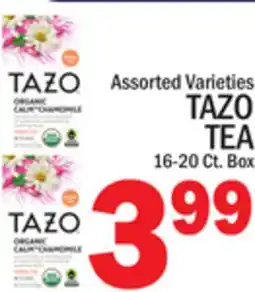 C Town TAZO TEA offer