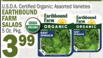 C Town EARTHBOUND FARM SALADS offer