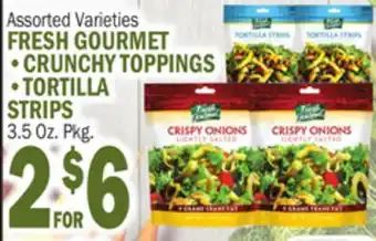 C Town FRESH GOURMET • CRUNCHY TOPPINGS offer