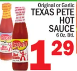 C Town TEXAS PETE HOT SAUCE offer