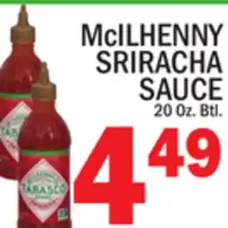 C Town McILHENNY SRIRACHA SAUCE offer