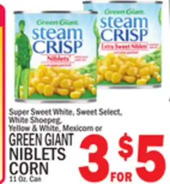C Town GREEN GIANT NIBLETS CORN offer