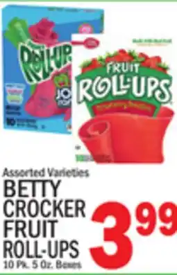 C Town BETTY CROCKER FRUIT ROLL-UPS offer