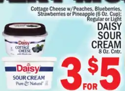 C Town DAISY SOUR CREAM 8 Oz. Cntr offer