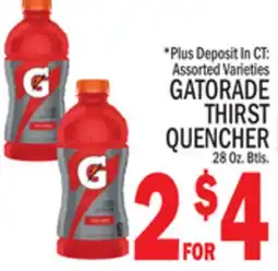 C Town GATORADE THIRST QUENCHER offer