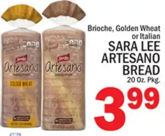 C Town SARA LEE ARTESANO BREAD offer