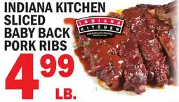 C Town INDIANA KITCHEN BABY BACK PORK RIBS offer