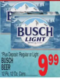 C Town BUSCH BEER offer