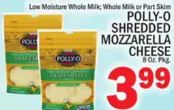 C Town POLLY-O SHREDDED MOZZARELLA CHEESE offer