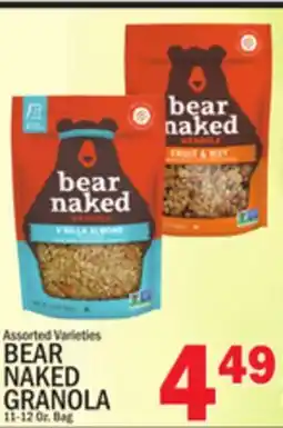 C Town BEAR NAKED GRANOLA offer