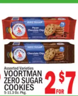 C Town VOORTMAN ZERO SUGAR COOKIES offer