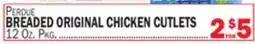 C Town PERDUE BREADED ORIGINAL CHICKEN CUTLETS offer