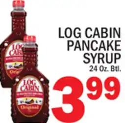 C Town LOG CABIN PANCAKE SYRUP offer