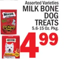 C Town MILK BONE DOG TREATS offer