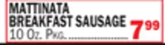 C Town MATTINATA BREAKFAST SAUSAGE offer