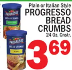 C Town PROGRESSO BREAD CRUMBS offer