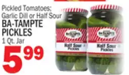 C Town BA-TAMPTE PICKLES offer