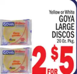 C Town GOYA LARGE DISCOS offer