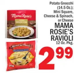 C Town MAMA ROSIE'S RAVIOLI 12 Oz. Pkg offer