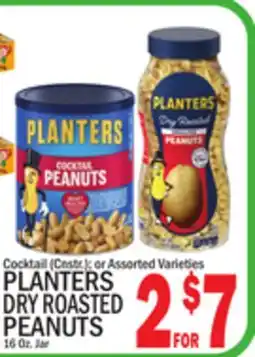 C Town PLANTERS DRY ROASTED PEANUTS offer