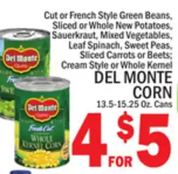 C Town DEL MONTE CORN offer