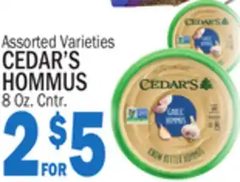 C Town CEDAR'S HOMMUS offer