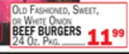 C Town BEEF BURGERS offer