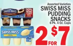C Town SWISS MISS PUDDING SNACKS offer