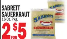 C Town SABRETT SAUERKRAUT offer