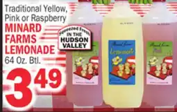 C Town MINARD FARMS LEMONADE offer